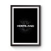 Homeland Emblem Logo Showtime Premium Matte Poster