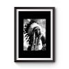 Indians Chief American Hipster Premium Matte Poster