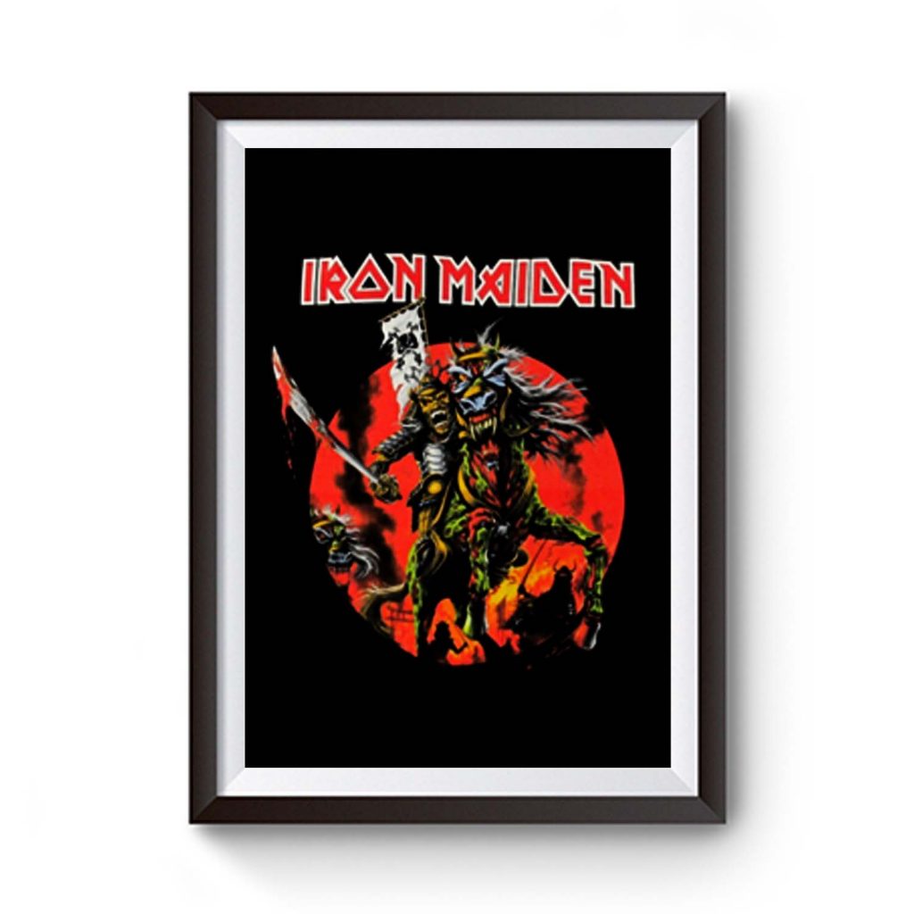 Iron Maiden Skull Samurai Premium Matte Poster - posterpict.com
