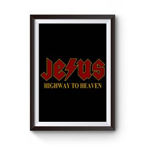 Jesus Highway To Heaven Premium Matte Poster