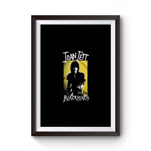 Joan Jett And Blackhearts Retro Band Premium Matte Poster