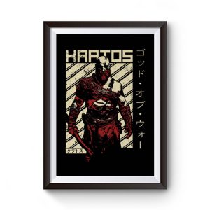 Kratos Diagonal God Of War Premium Matte Poster