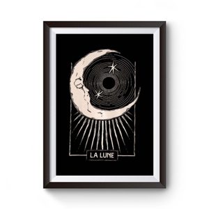 La Lune The Moon Premium Matte Poster