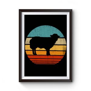 Lamb Sunset Premium Matte Poster