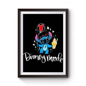 Lilo And Stitch Disney Mode Premium Matte Poster
