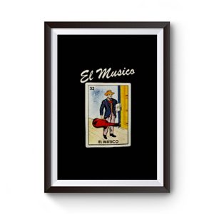 Loteria Borracho Mexico Premium Matte Poster