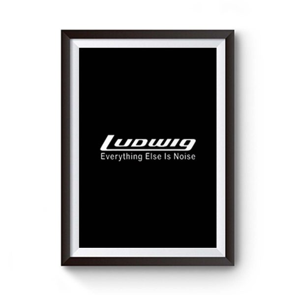 Ludwig Percussion Drums Cymbal Premium Matte Poster
