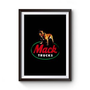 Mack Truck Bulldog Premium Matte Poster