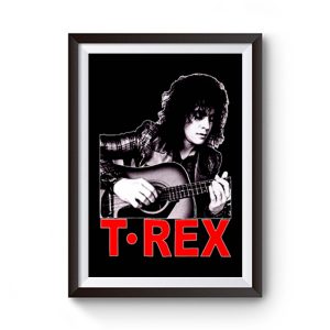 Marc Bolan T Rex Slider English Guitar Premium Matte Poster