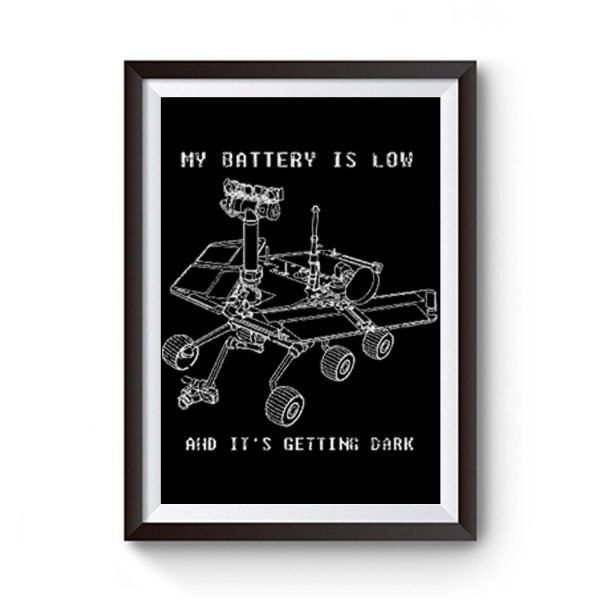 Mars Rover Opportunity Nasa Science Premium Matte Poster