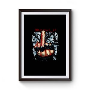 Middle Finger Premium Matte Poster