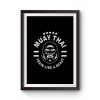 Muay Thai King Kong Train Like A Beast Premium Matte Poster