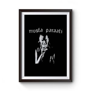 Musta Paraati Vertical Matte Poster