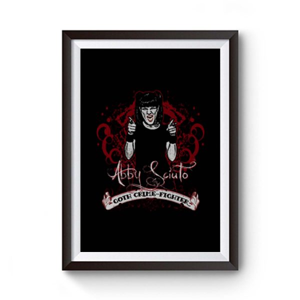Ncis Abby Goth Crime Fighter Premium Matte Poster