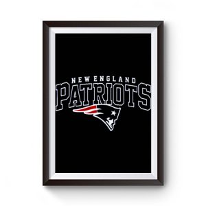 New England Patriots Football Jersey Premium Matte Poster