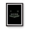 Nigeria Football Premium Matte Poster