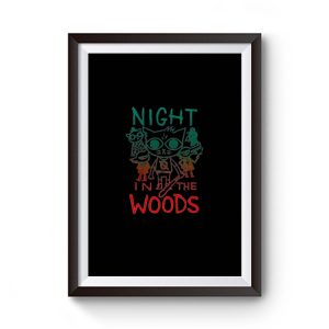 Night In The Woods Vintage Premium Matte Poster
