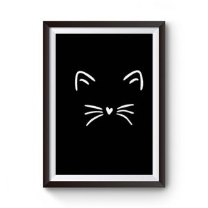 Not Eyes Cat Premium Matte Poster
