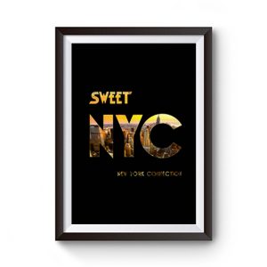 Nyc New York The Sweet Band Premium Matte Poster