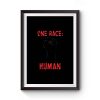 One Punch One Race Human Race Premium Matte Poster