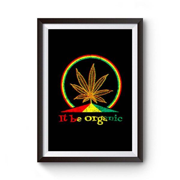 Organic Marijuana Plant Premium Matte Poster