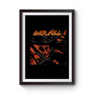 Over Kill Metal Band Premium Matte Poster