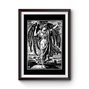 Paris Commune Angel Premium Matte Poster