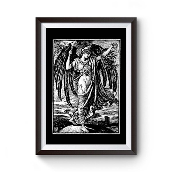 Paris Commune Angel Premium Matte Poster