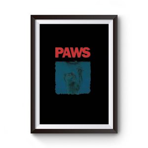 Paws Kitten Premium Matte Poster