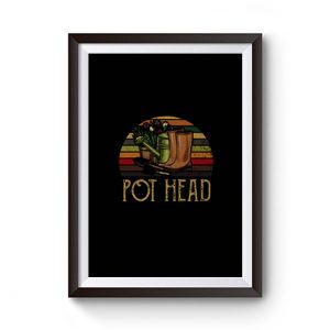 Pot Head Vintage Premium Matte Poster
