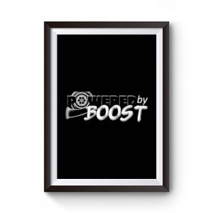 Powered By Boost Premium Matte Poster