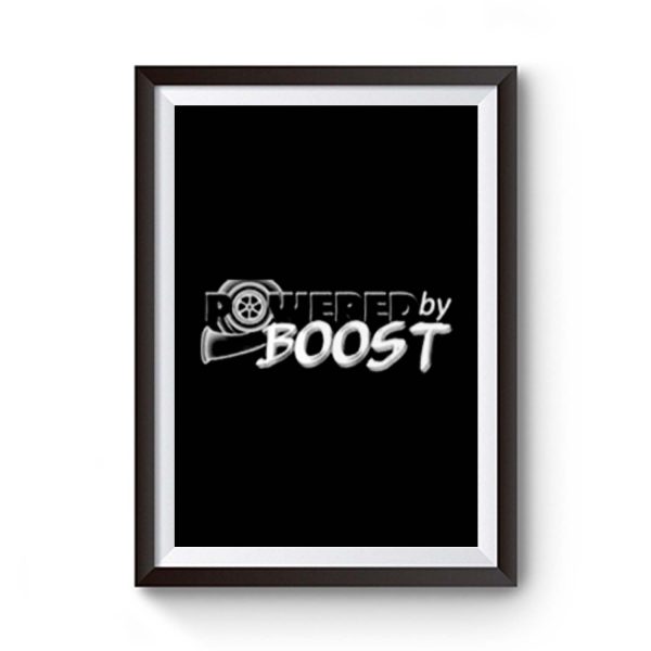 Powered By Boost Premium Matte Poster