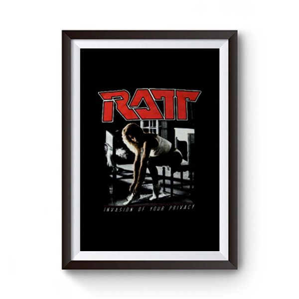 Privacy Of Your Invasion Ratt Premium Matte Poster