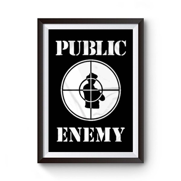 Public Enemy Shot Target Premium Matte Poster