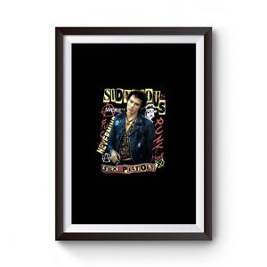 Punk Retro Sid Vicious Sex Pistols Premium Matte Poster
