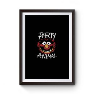 Puppet Party Animal Premium Matte Poster