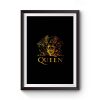 Queen Retro Band Premium Matte Poster