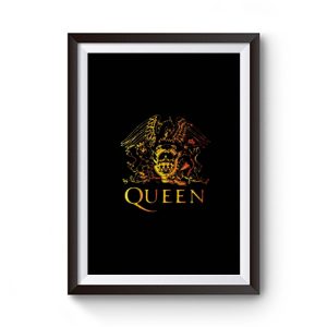 Queen Retro Band Premium Matte Poster
