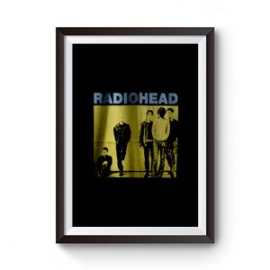 Radiohead Black Rock Band Premium Matte Poster