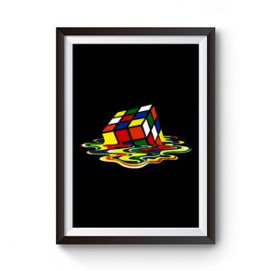 Rainbow Cube Premium Matte Poster