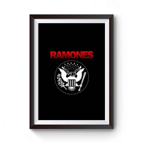 Ramones Punk Rock Band Premium Matte Poster