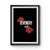 Red Rose Paris Givenchy Premium Matte Poster