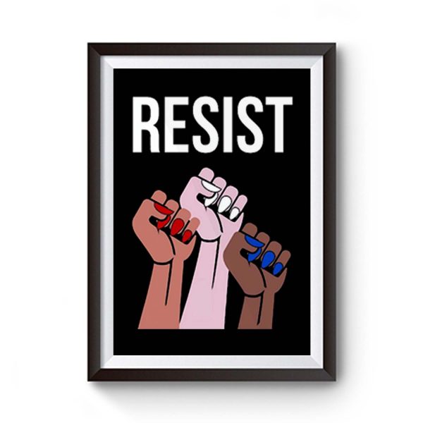 Reistst Womens Fists Political Premium Matte Poster
