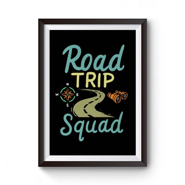 Roadtrip Travel Travelling Premium Matte Poster