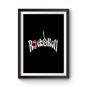 Rock And Rocll Rolling Stones Premium Matte Poster