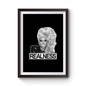 Rupaul Realness Drag Lgbt Premium Matte Poster