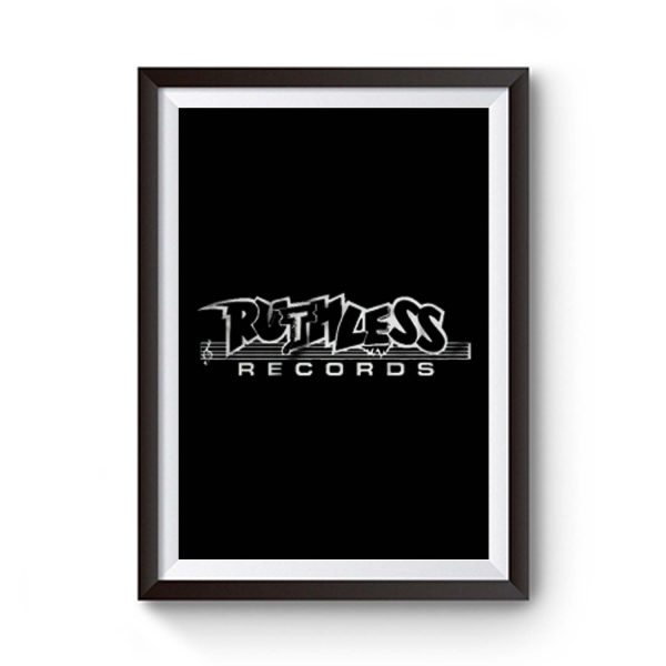 Ruthless Records Logo Premium Matte Poster