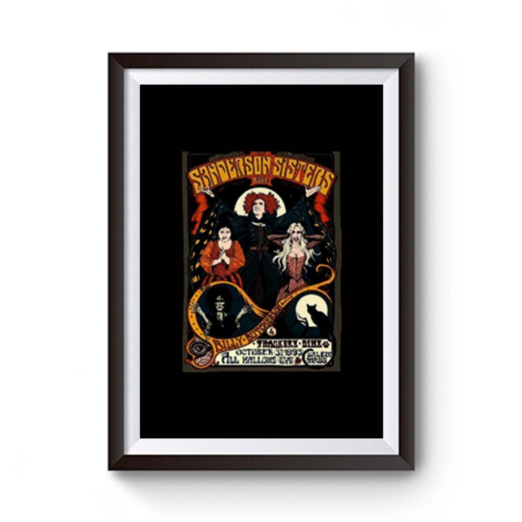 Sanderson Sisters Retro Premium Matte Poster - posterpict.com