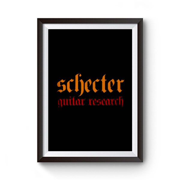 Schecter Premium Matte Poster