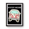Scooby Doo Mystery Machine Car Premium Matte Poster